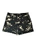 Ann Taylor 100% Polyester Print Gold Shorts Size 14 - photo 1