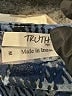 Truth NYC 100% Polyester Blue 3/4 Sleeve Blouse Size M - photo 7