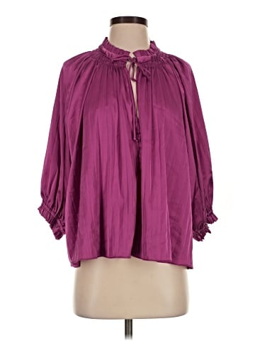 Dear John 3/4 Sleeve Blouse (view 1)