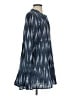 Madison Chevron-herringbone Blue Casual Dress Size S - photo 4