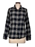 J.Crew Plaid Gray Long Sleeve Button-Down Shirt Size 12 - photo 1