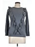 Assorted Brands 100% Cotton Gray Long Sleeve Top Size 10 - photo 1