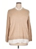 Serra Tan Pullover Sweater Size XL - photo 1