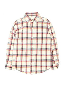 Janie And Jack Long Sleeve Button Down Shirt