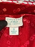 Calypso St. Barth For Target Red 3/4 Sleeve Blouse Size S - photo 7