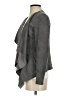 MY TRIBE 100% Leather Gray Blazer Size XS - photo 5