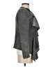 MY TRIBE 100% Leather Gray Blazer Size XS - photo 4