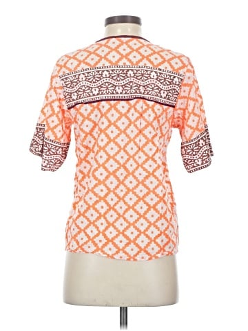 SZ Blockprints Short Sleeve Blouse (view 2)