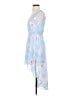 Candie's 100% Polyester Floral Blue Casual Dress Size S - photo 5