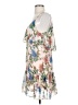 Lovemarks 100% Polyester Floral Ivory Cocktail Dress Size S - photo 5