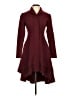 Hot Topic Burgundy Coat Size S - photo 1