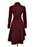 Hot Topic Burgundy Coat Size S - photo 2