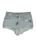 Shein Curve Blue Denim Shorts Size 14 Plus (1) - photo 1