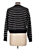 T Tahari Stripes Black Pullover Sweater Size L - photo 2