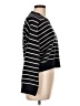 T Tahari Stripes Black Pullover Sweater Size L - photo 4