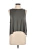 Express One Eleven Gray Sleeveless Top Size L - photo 1