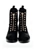 Jeffrey Campbell 100% Leather Black Ankle Boots Size 7 1/2 - photo 2