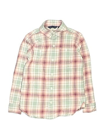 Janie and Jack Long Sleeve Button-Down Shirt (view 1)