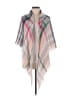 Unbranded Plaid Gray Pink Wrap One size - photo 1