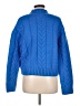 MNG Solid Blue Turtleneck Sweater Size M - photo 2