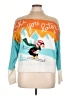 Major Label Group Graphic Teal Pullover Sweater Size XL - photo 1