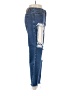 DKNY Jeans 100% Cotton Color Block Blue Jeans Size 4 - photo 4