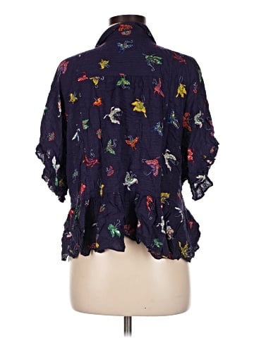 Maeve by Anthropologie Short Sleeve Blouse (view 2)