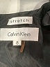 Calvin Klein Solid Black Cocktail Dress Size 8 - photo 7