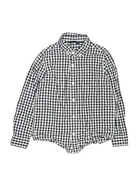 Janie And Jack Long Sleeve Button Down Shirt