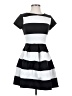 B. Darlin Stripes Black Casual Dress Size 1 - 2 - photo 1