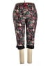 Unbranded Floral Black Casual Pants Size 1X (petite) - photo 1