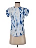 Generation Love Tie-dye Blue Short Sleeve Blouse Size S (estimated) - photo 1