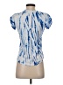 Generation Love Tie-dye Blue Short Sleeve Blouse Size S (estimated) - photo 2