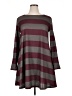 Unbranded Stripes Gray Casual Dress Size XL - photo 1
