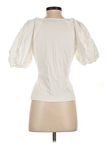 Tanya Taylor Short Sleeve Blouse (view 2)