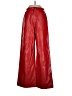 Line & Dot Red Faux Leather Pants Size S - photo 1