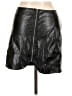 Lulus Metallic Black Faux Leather Skirt Size L - photo 2