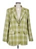 English Factory Plaid Green Blazer Size M - photo 1