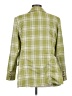 English Factory Plaid Green Blazer Size M - photo 2