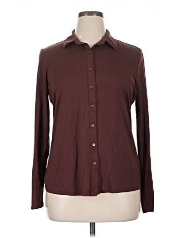 Ann Taylor LOFT Long Sleeve Button-Down Shirt (view 1)