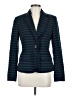 Merona Stripes Blue Blazer Size 8 - photo 1