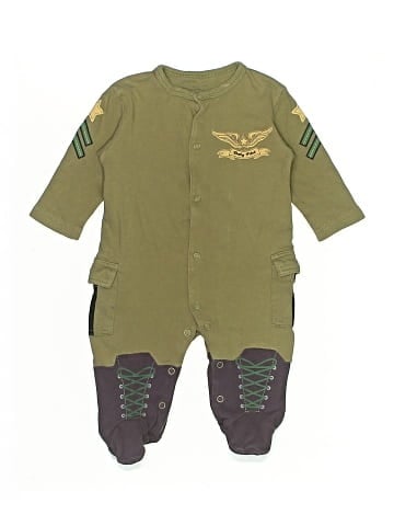 Baby Aspen Long Sleeve Onesie (view 1)