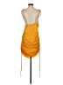 JLUXLABEL 100% Polyester Yellow Cocktail Dress Size S - photo 2