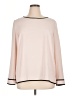 Talbots 100% Polyester Pink Long Sleeve T-Shirt Size XL - photo 1