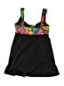 Longitude Paisley Black Swimsuit Top Size 14 - photo 2