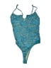 Lulus Teal Bodysuit Size M - photo 1
