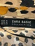 Zara Basic Animal Print Gold Long Sleeve Blouse Size M - photo 7