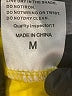 Unbranded 100% Polyester Solid Yellow Casual Pants Size M - photo 8