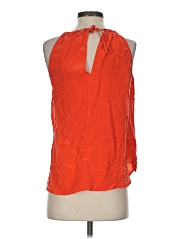 Trina Turk Sleeveless Silk Top (view 2)