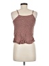 Urban Romantics 100% Rayon Brown Sleeveless Top Size M - photo 2